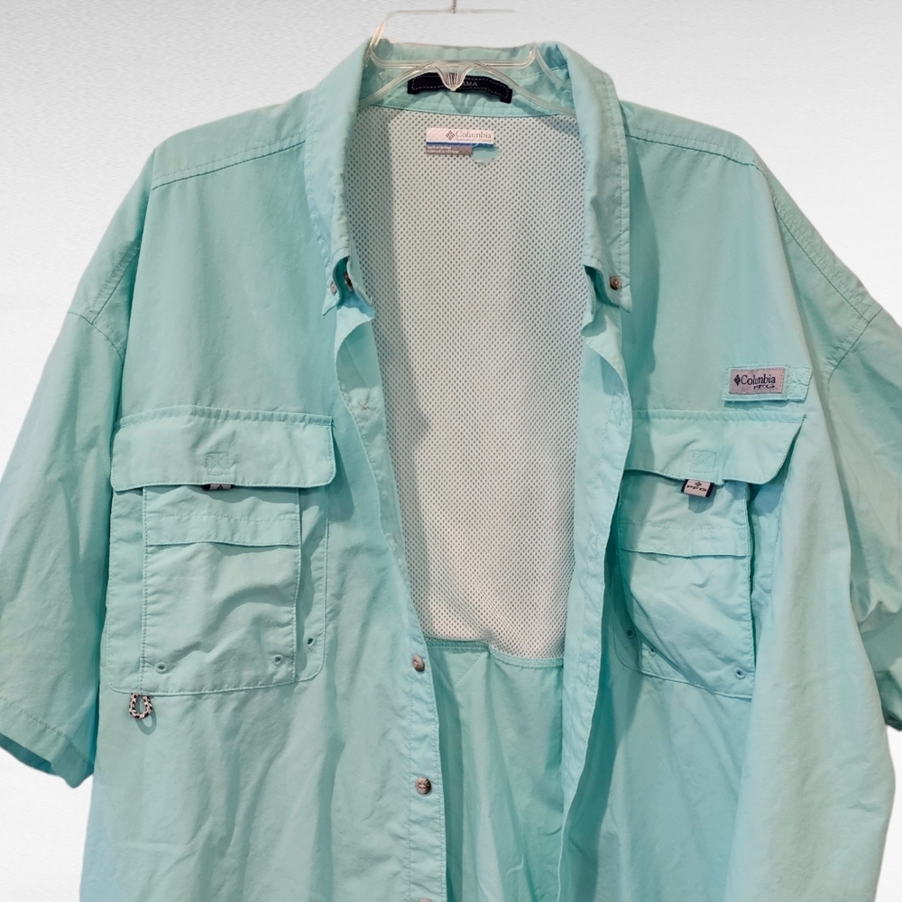 Columbia PFG Bahama Men's Big & Tall Shirt - Picture 5 of 9